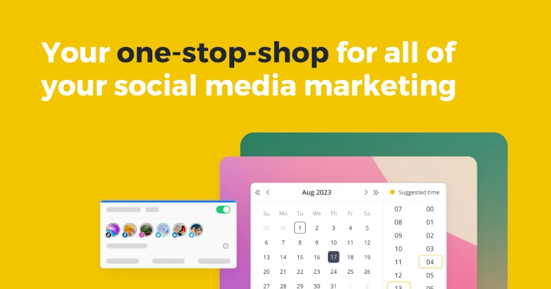 SocialBee Email Banner: Your one-stop-shop for all of your social media marketing