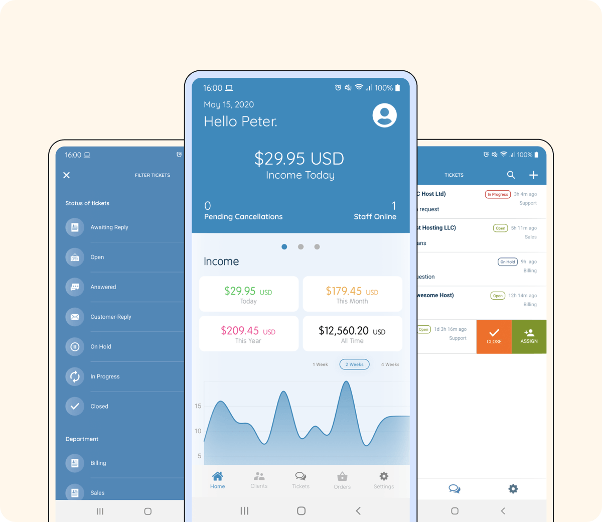 WHMCS Mobile App